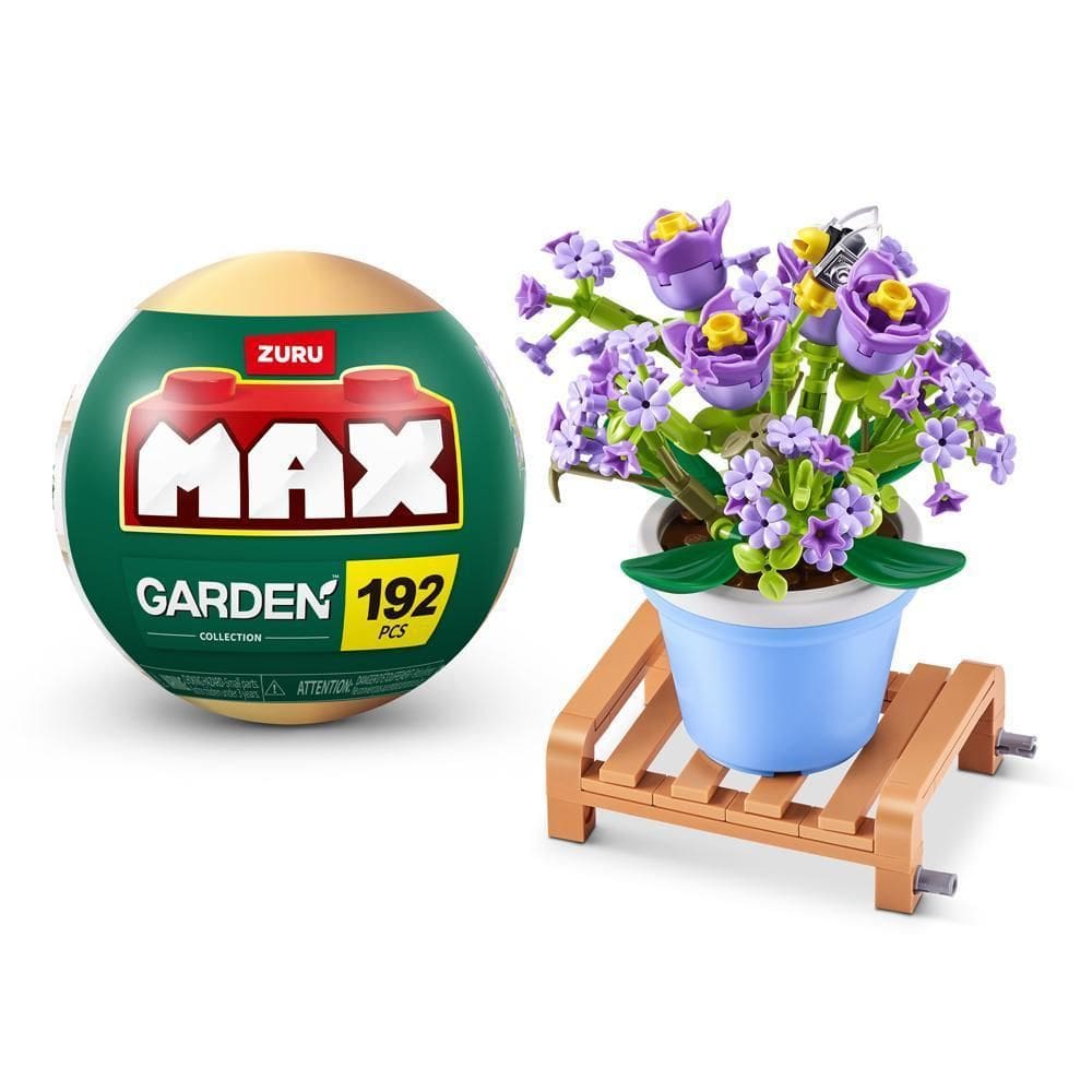Blocos De Montar Max Premium Garden - Campânula 192 Pçs