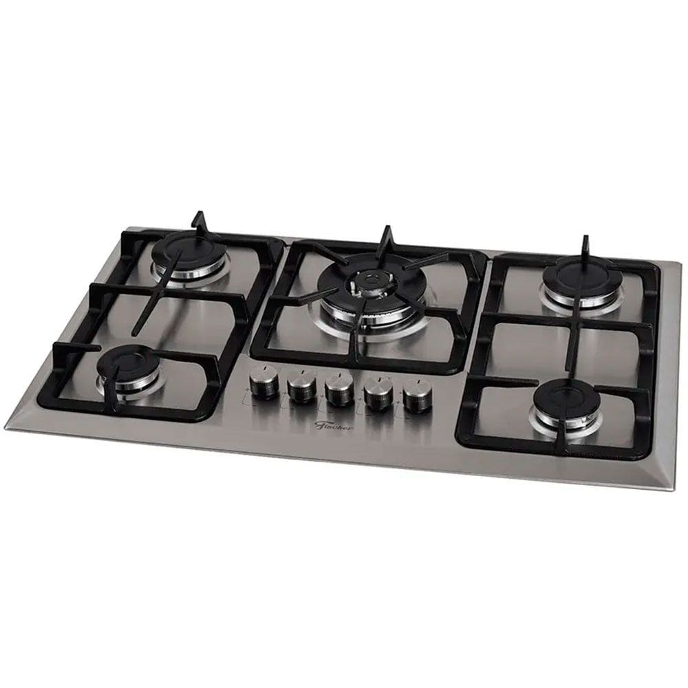 Cooktop a Gás Fischer TC Infinity 5 Bocas Superautomático Mesa