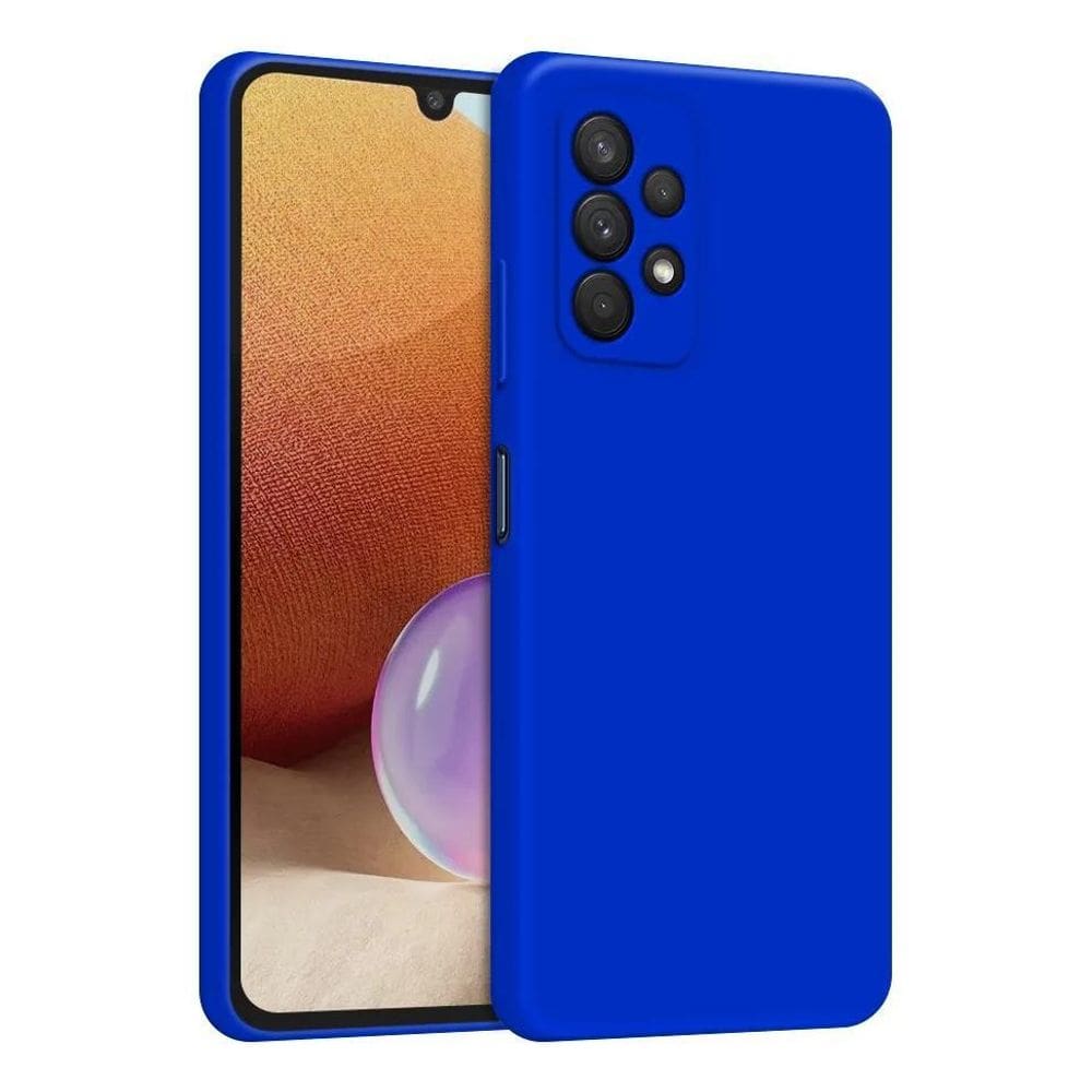 2X Capa Capinha Compatível Com Galaxy A52 Silicone Aveludado