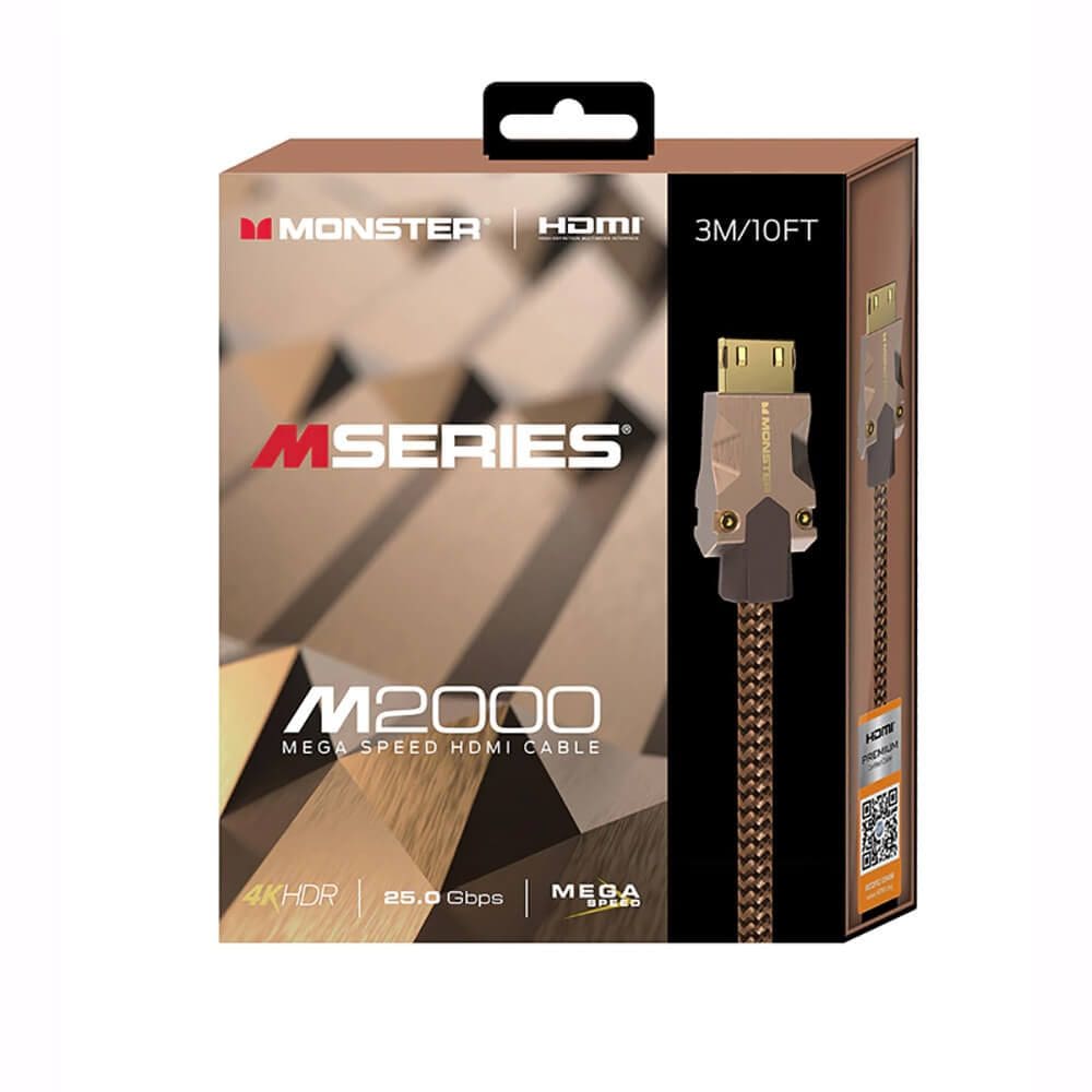 Cabo HDMI Monster Série M2000 de ultra-alta velocidade 3m