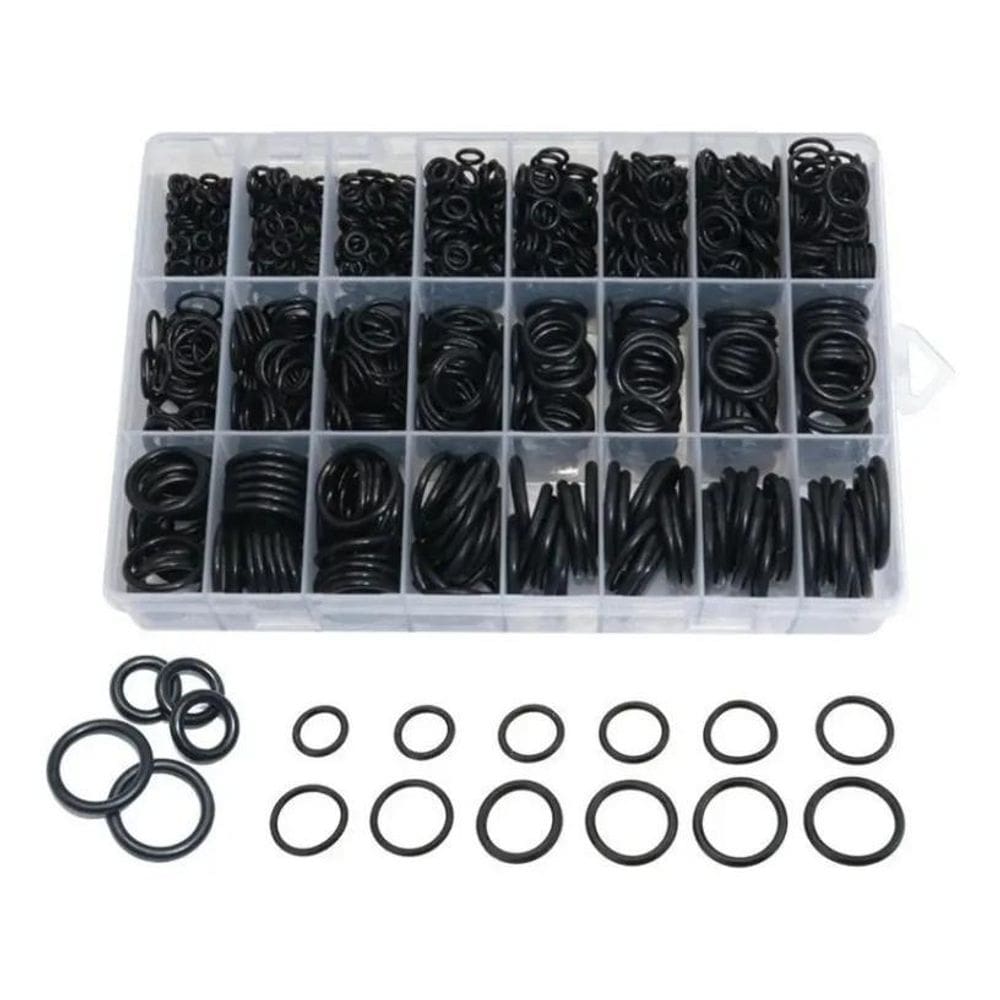 2X 1200 Peças Anel De Vedação Borracha O-Ring Estojo Diverso