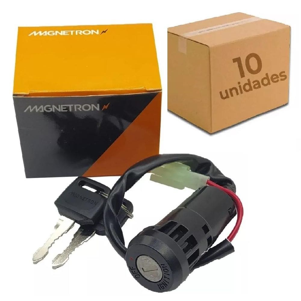 CHAVE DE IGNICAO HONDA CG 125 FAN KS 2009 a 2013 MAGNETRON KIT COM 10 PEÇAS