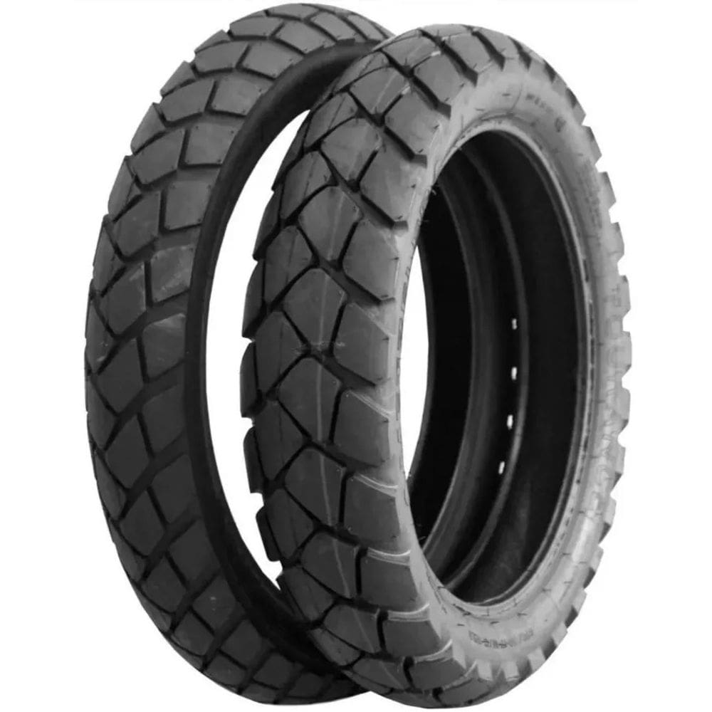 Par Pneu Metzeler Tourance 120/80-18 + 80/90-21 TT LANDER Xtz 250