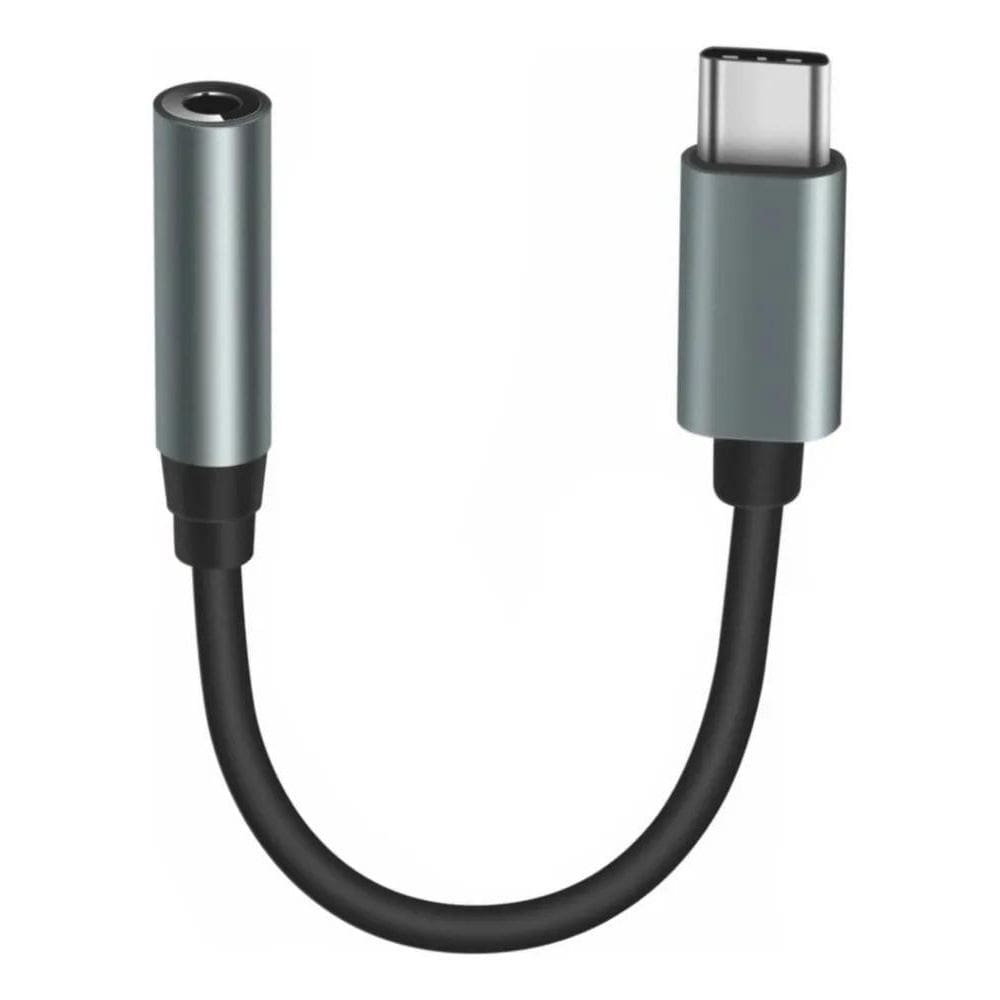 2X Cabo Adaptador Tipo C Usb-C Para Fone Ouvido P2 P3 3.5Mm