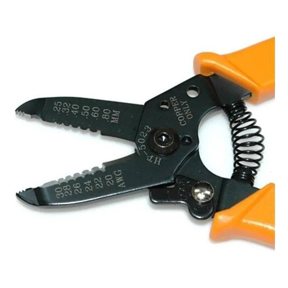 Alicate Descascar E Cortar Fio Awg 30 28 26 24 22 20 Profiss