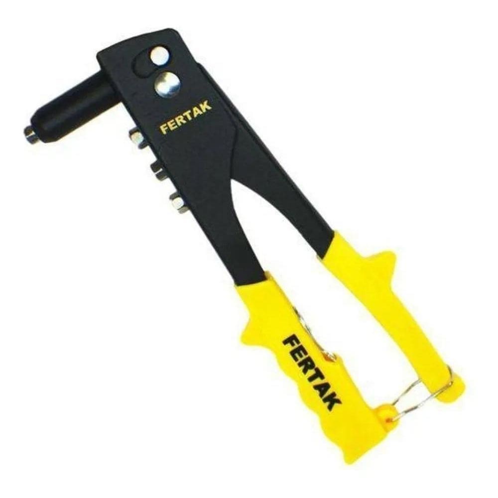 2X Alicate Rebitador Manual Alavanca 10 Pol. Fertak Tools 10