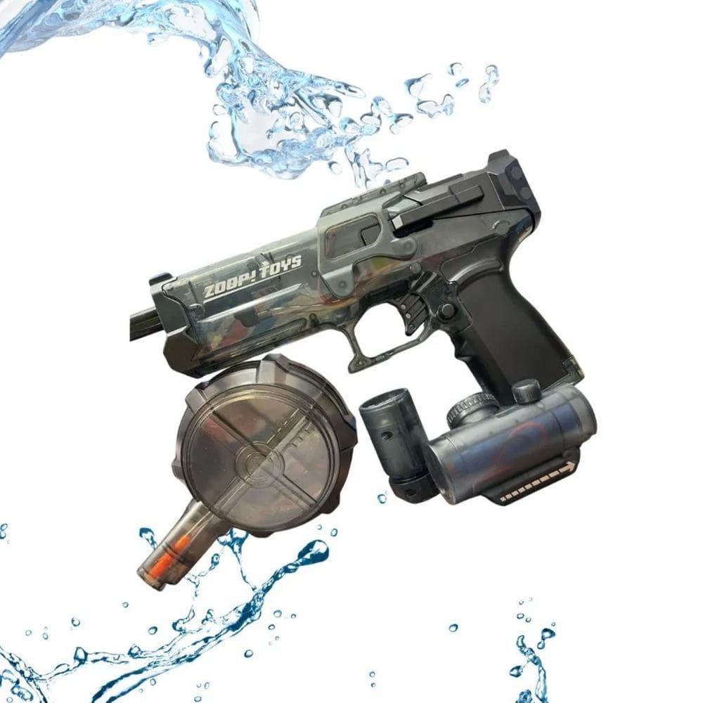 Pistola De Água Master Jet Com Silenciador - Zoop Toys