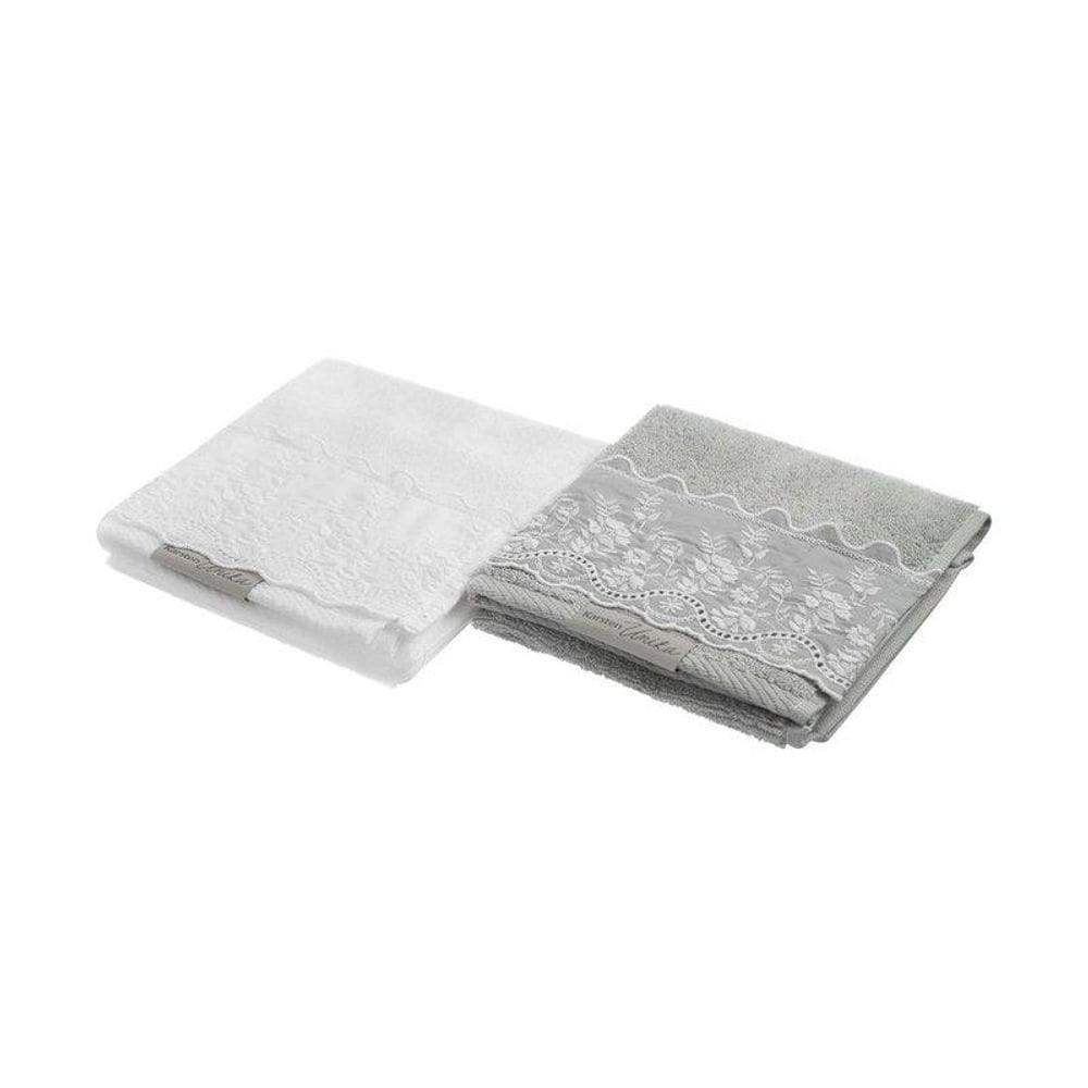 Jogo de Toalha de Lavabo Home Style by Karsten Antônia