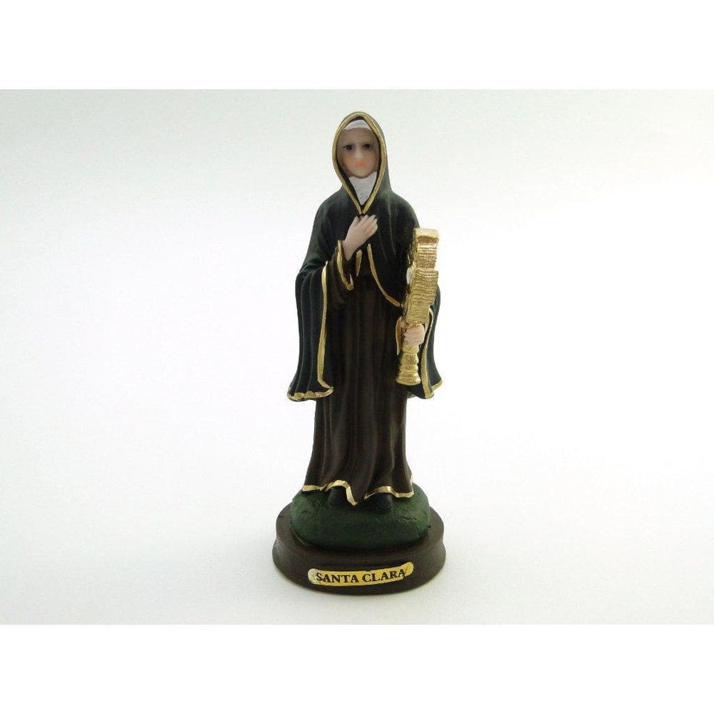 Imagem Santa Clara Resina 15 Cm
