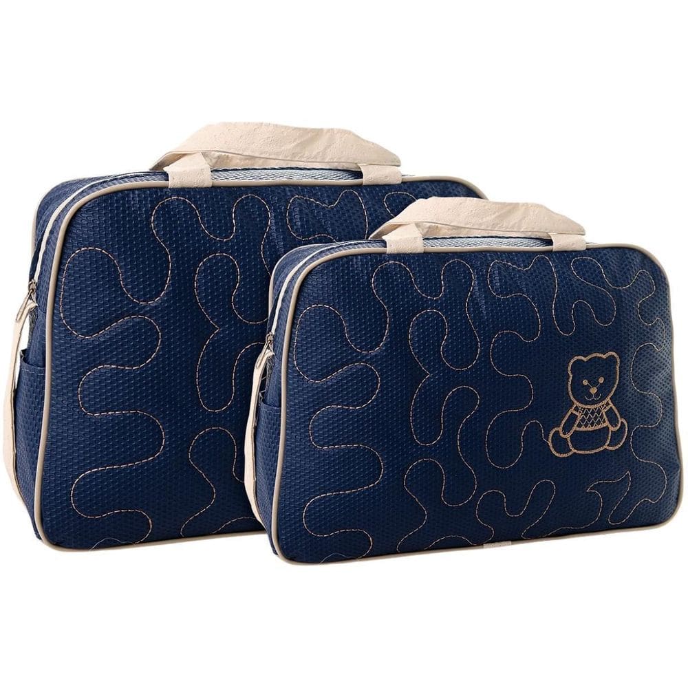Kit Bolsas Maternidade Mave Baby Comfort Azul Marinho