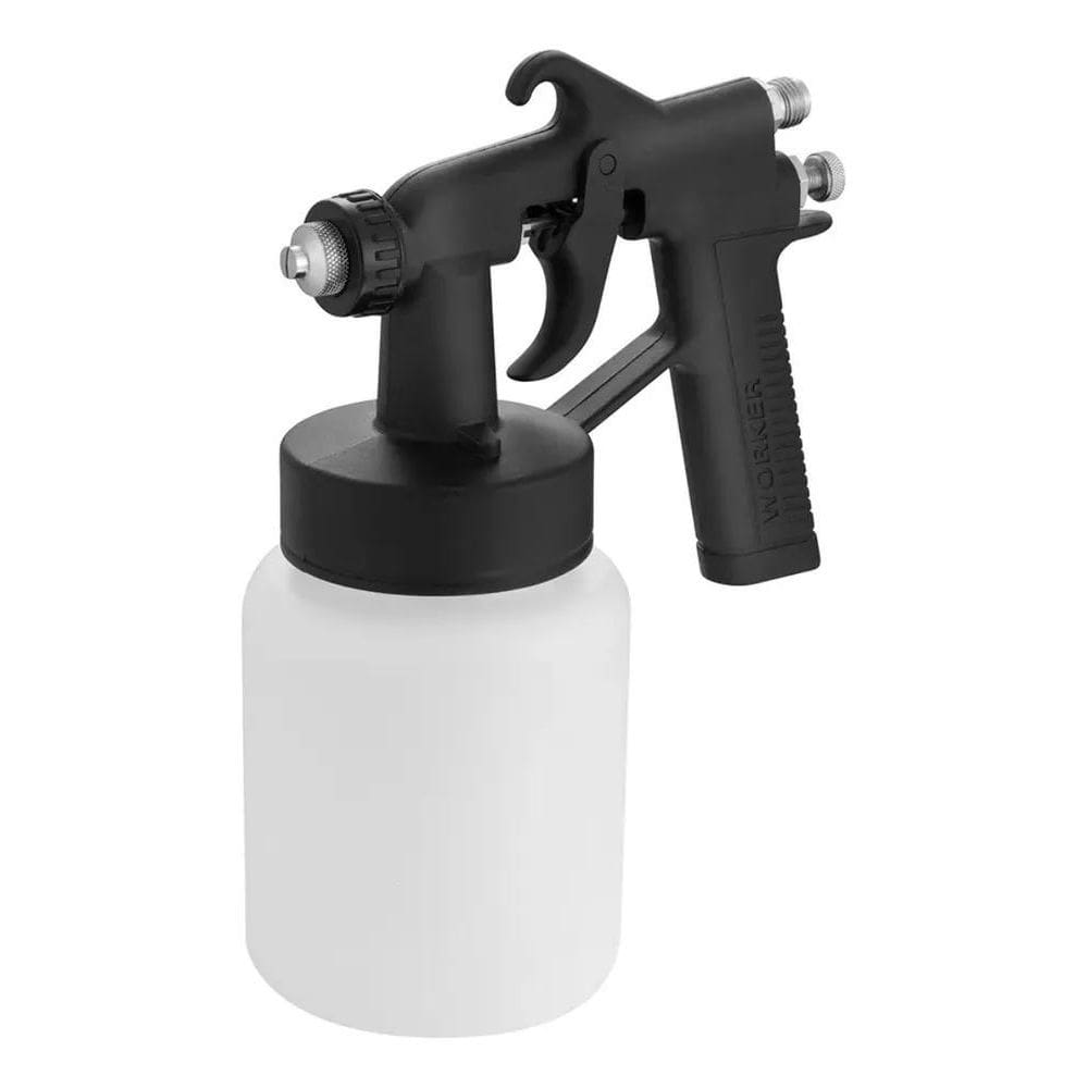 Pistola Pintura Ar Direto Caneca De 700 Ml - Worker