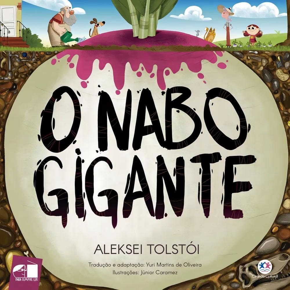 O Nabo Gigante, De Tolstói, Aleksei. Editorial Ciranda Cultu
