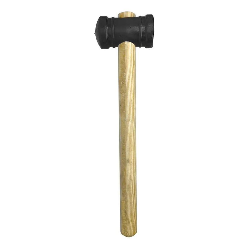 Martelo De Borracha Preta 40 Mm - Eda 8Vh