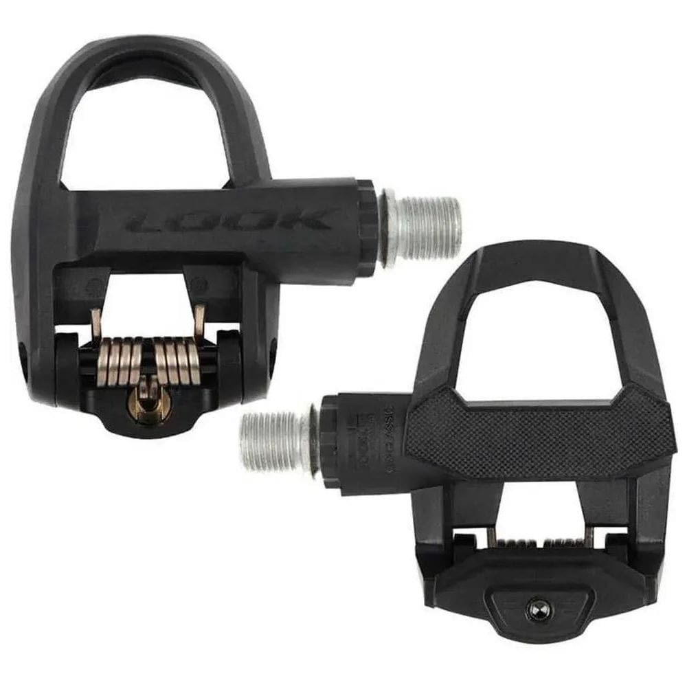 2X Pedal Look Kéo Classic 3 Encaixe Ciclismo Speed Preto
