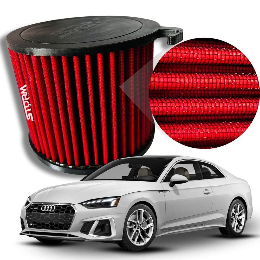 Filtro Ar Esportivo Audi A5 Quattro 2.0 Turbo 2018 A 2024
