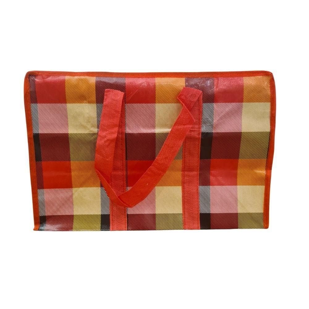 Bolsa Mala Sacola Feira Viagem Armazenamento Multiuso Dobrável Em Lona Impermeável Com Ziper