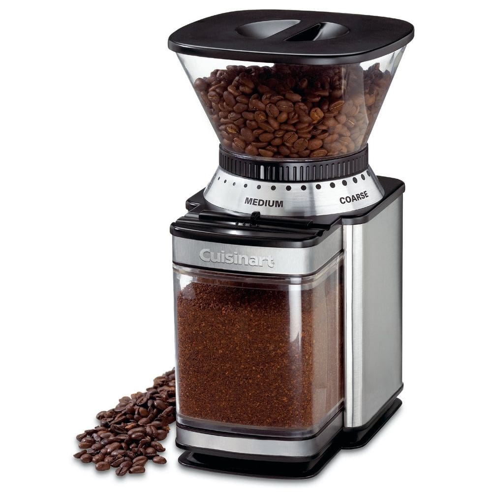 Moedor de café Cuisinart Supreme Grind Burr Mill Brushed Chrome