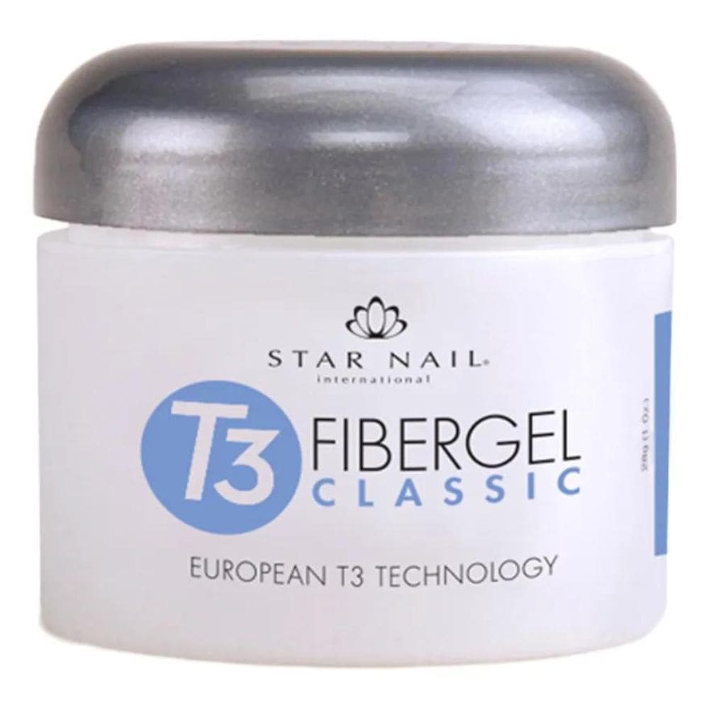 Gel Unhas T3Fibergel Brasilian Led/Uv 28G-Cuccio/Star Nail C