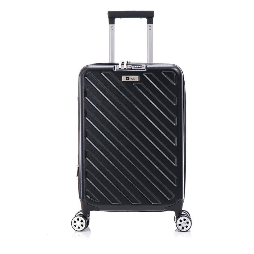 Mala De Viagem Compacta Rodas 360º Cadeado Preto Nautika