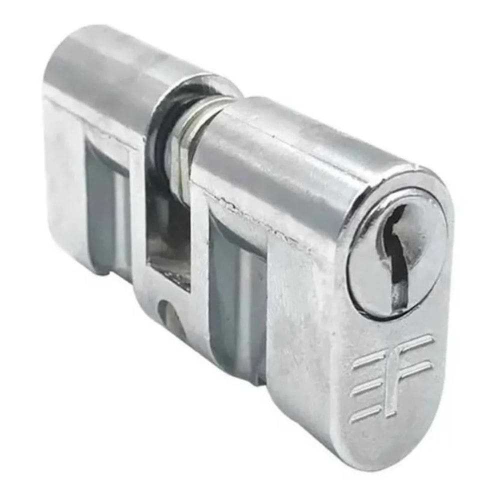 2X Cilindro Miolo Para Fechadura Haga Berlin Cromado  Fino