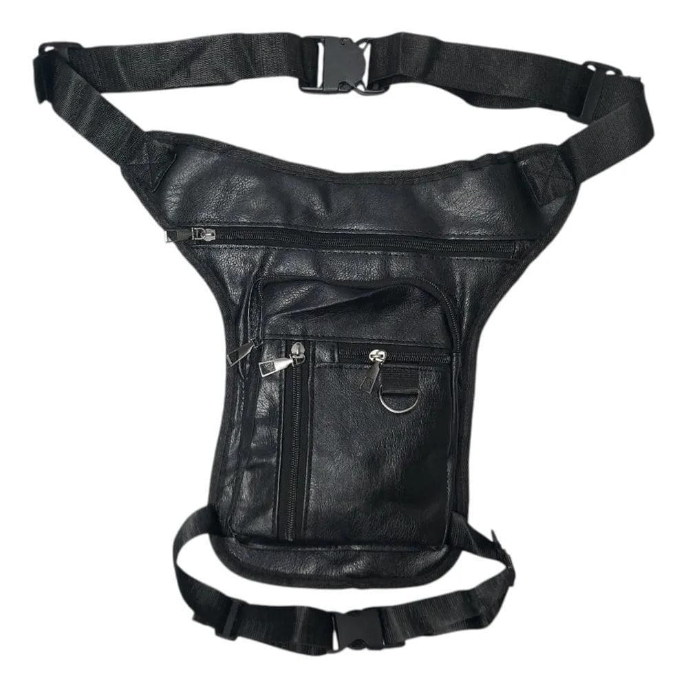 2X Pochete Bag Cartucheira Perna Moto Camping Pesca Trabalho