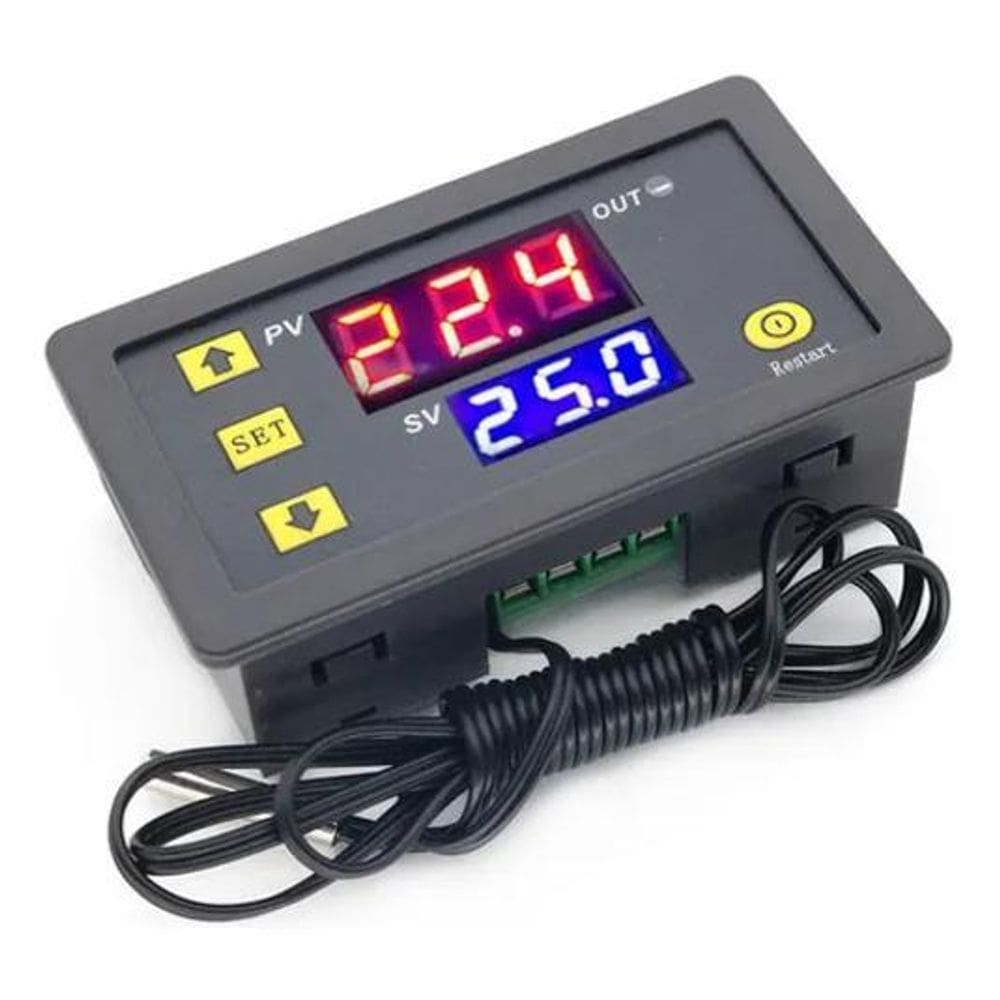 2X Controlador Temperatura Digital 12V Termostato Chocadeira