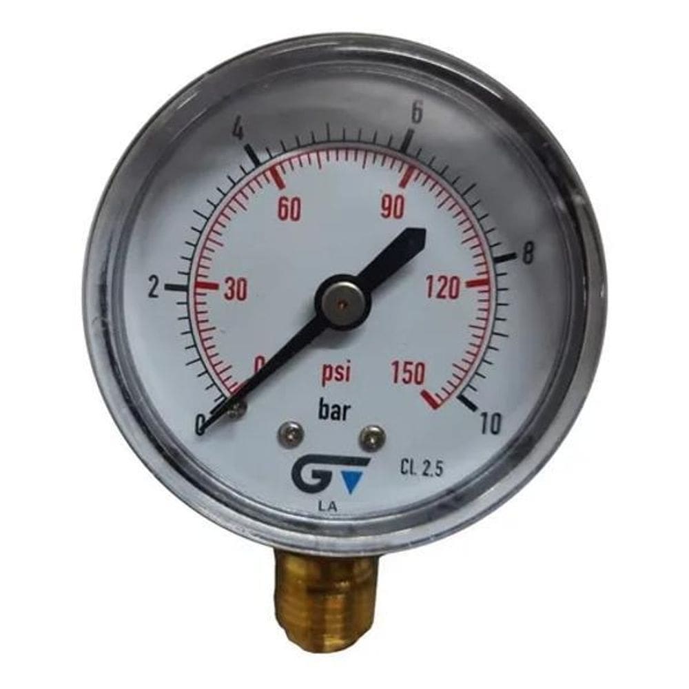 2X Manometro Seco Genebre 0 A 10 Bar Ebomclima