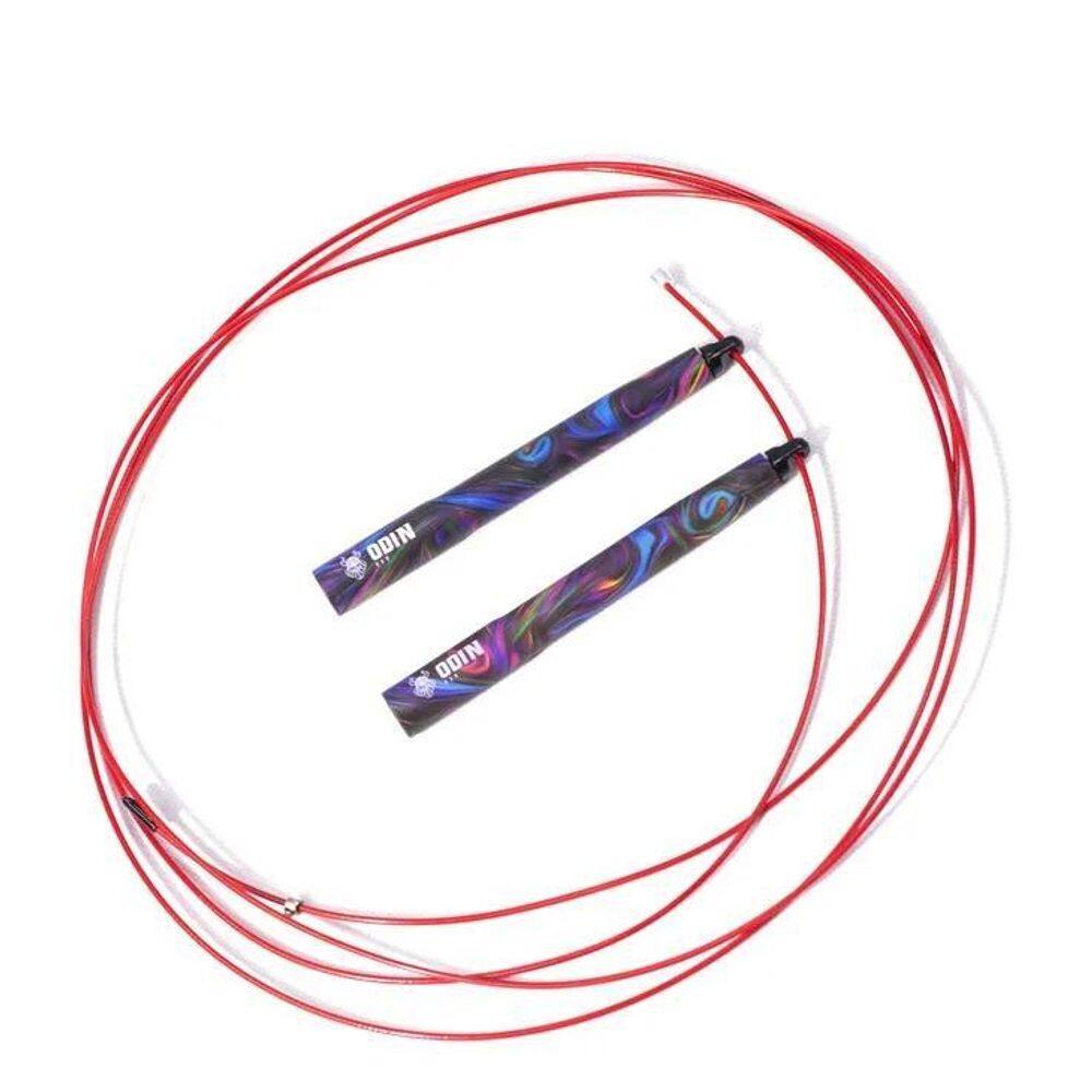2X Corda De Pular Speed Rope Rolamento Profissional - Odin F