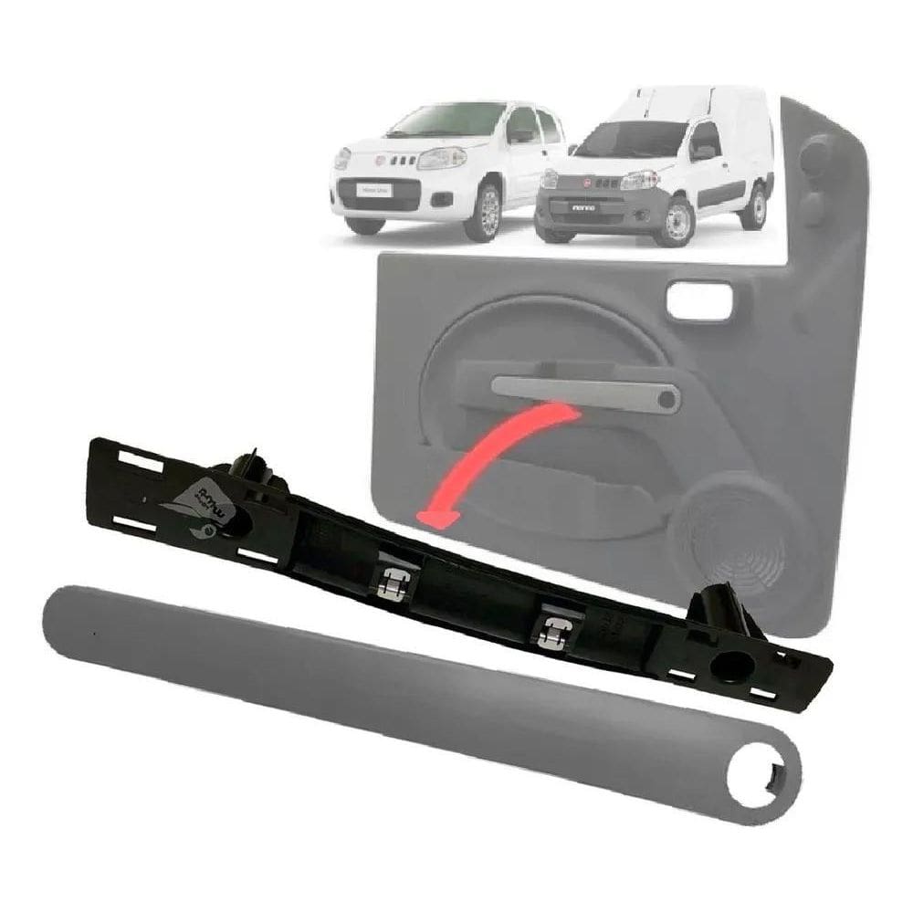 Suporte Moldura Puxador Porta Uno Vivace Economy Kit - Le