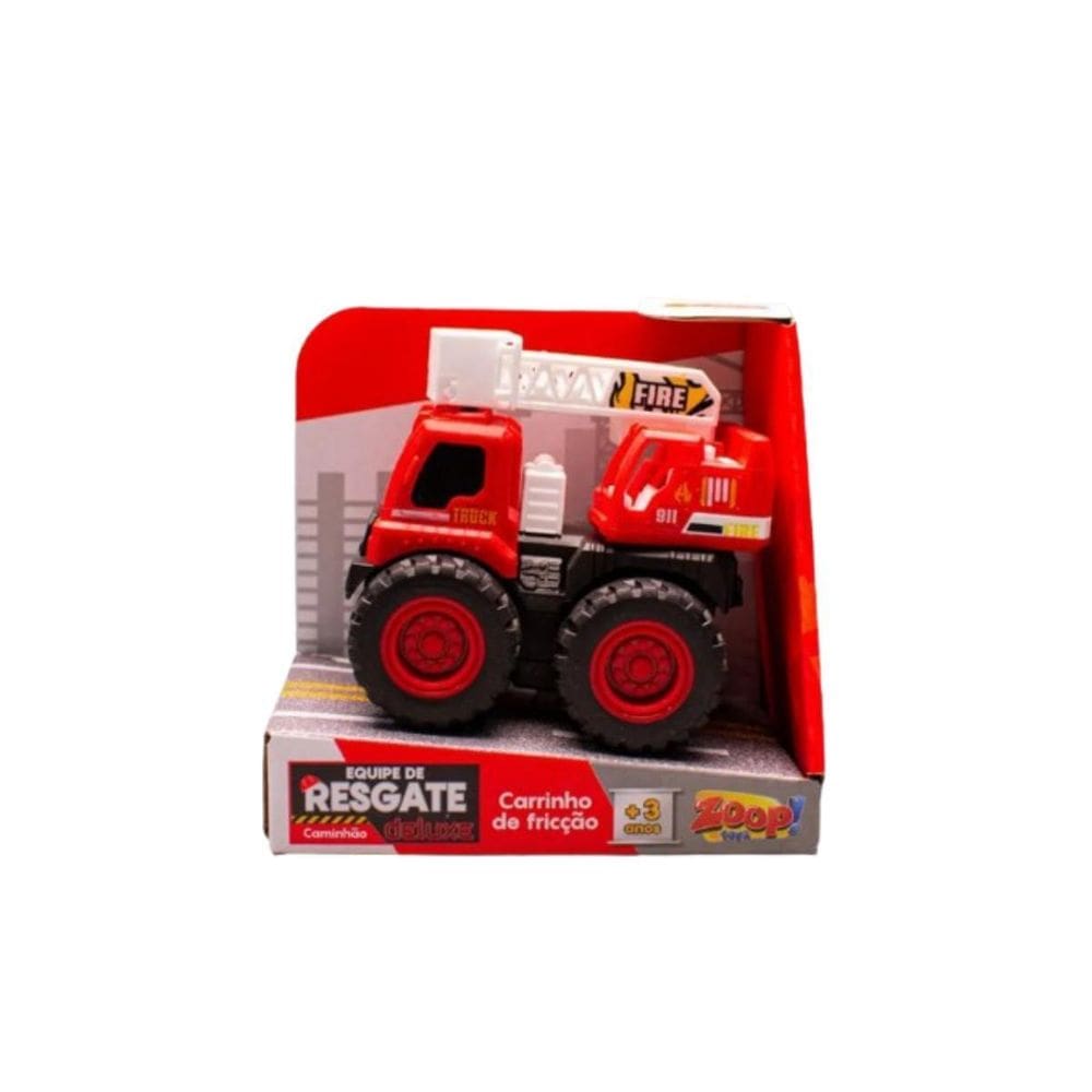 Caminhão Truck Equipe Resgate Bombeiros - Zoop Toys