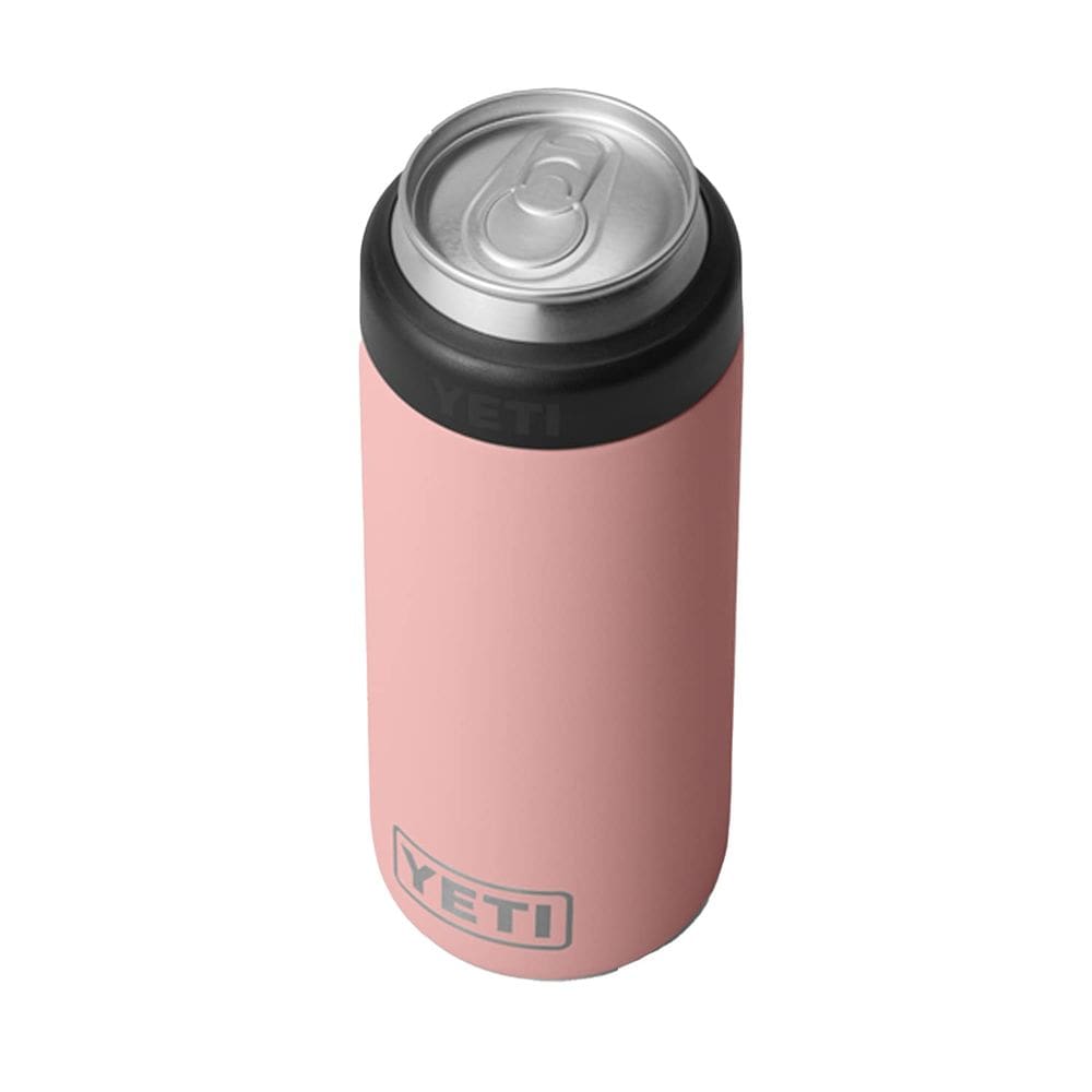 Isolador YETI Rambler Colster Slim Can 355 ml de arenito rosa