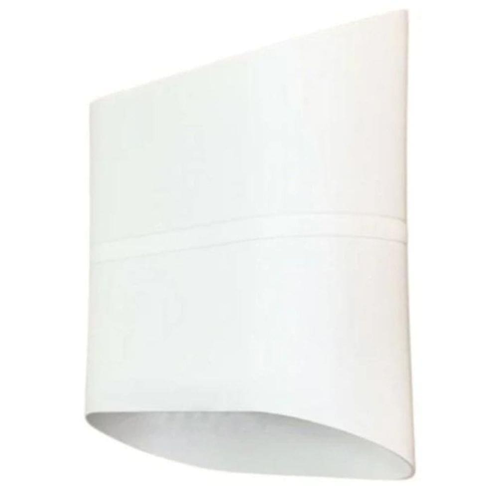 Arandela Sofia Externa Facho Duplo Branca