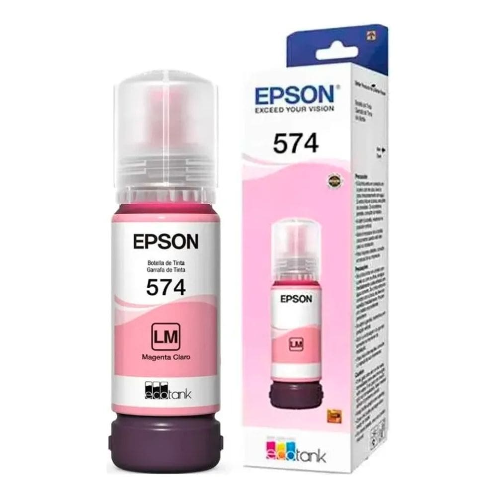 Tinta Epson T574 T574620 L8050 L18050 Magenta Clara