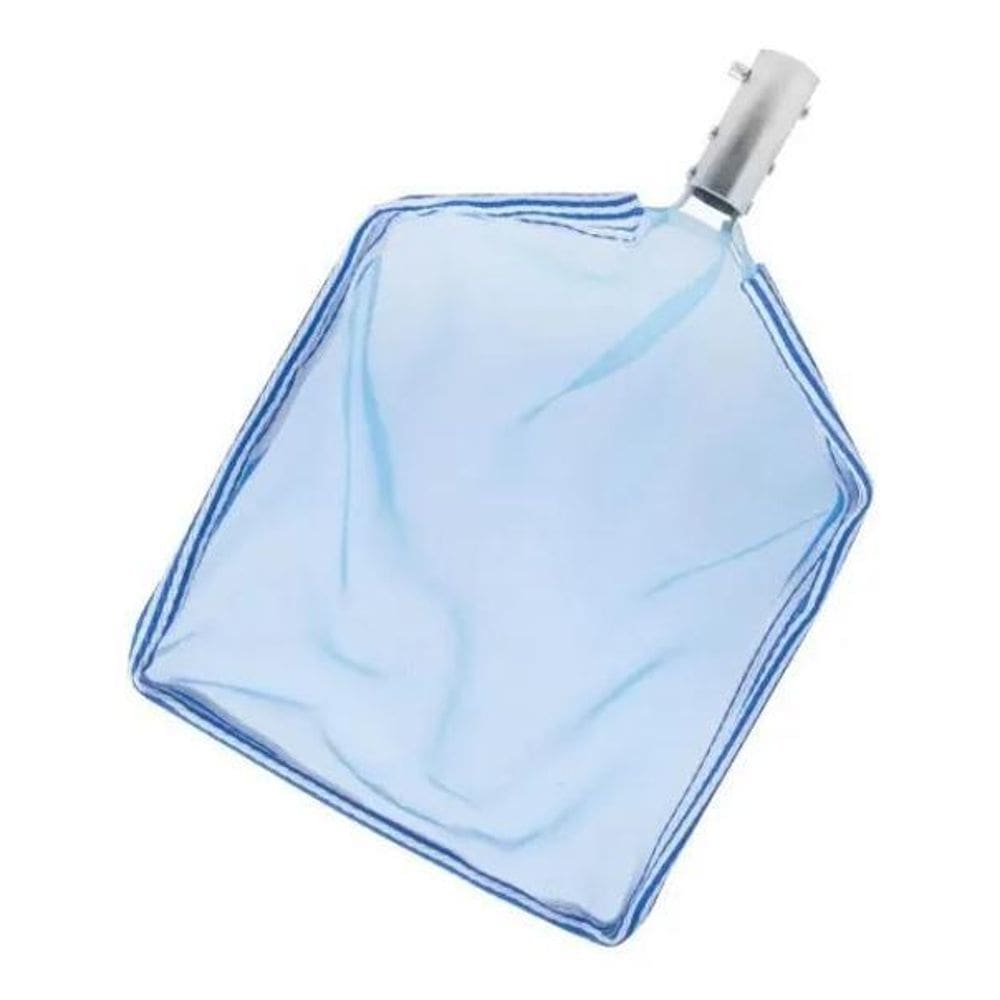 2X Peneira Para Piscina Metálica Coador Cata Folha Resistent