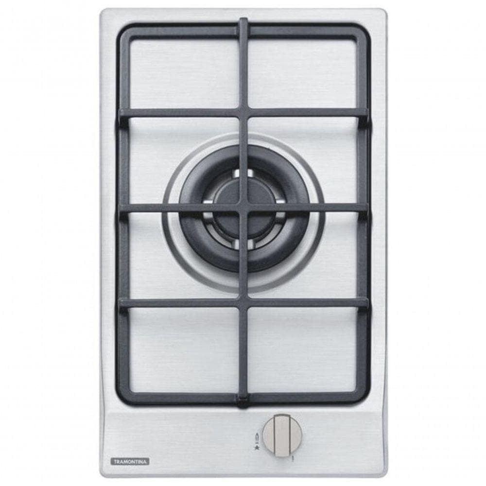 Cooktop A Gás Tramontina Dominó 1gx Tri He Aço Inox Bi-volt
