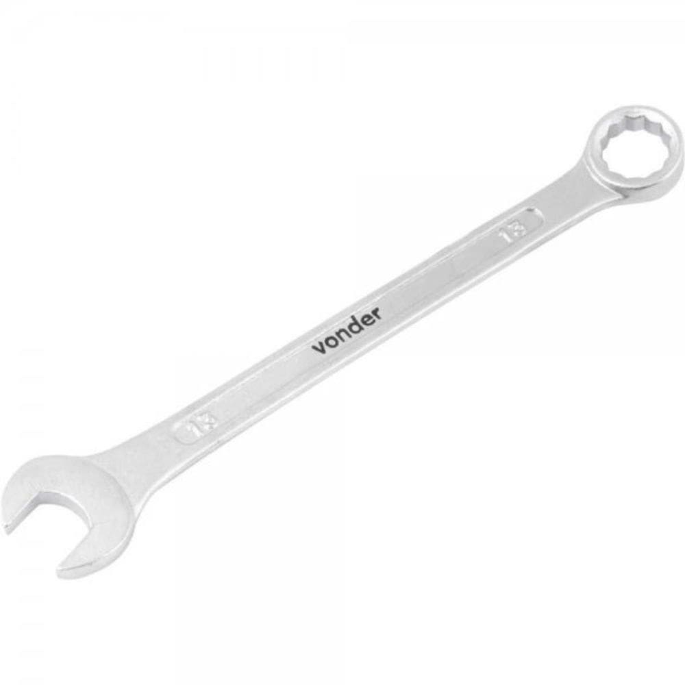 Chave Combinada Reta 13Mm Vonder Cromo Vanádio Cromada