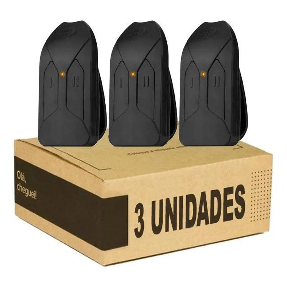 2X Ppa 3Pcs Controle Remoto Portao Automatico Alarme 433Mhz