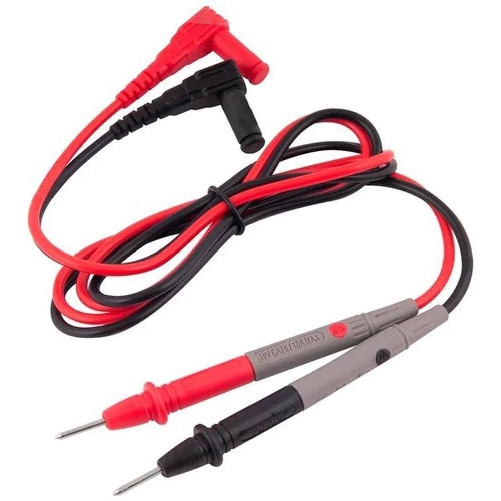 Par De Pontas Multímetro Cabo Prova Ponteiras Teste Pth Smd