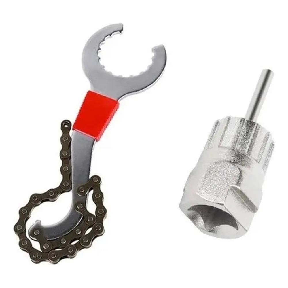 2X Chave Extrator Movimento Central Hollowtech M2 + Extrator