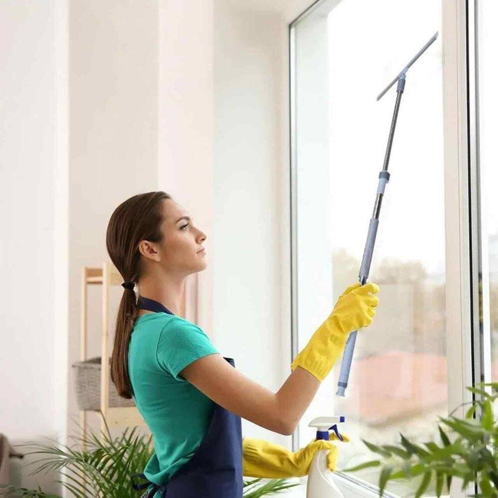 Ultra Vassoura Rodo Mágico Limpa Vidro Piso Chão Multiuso