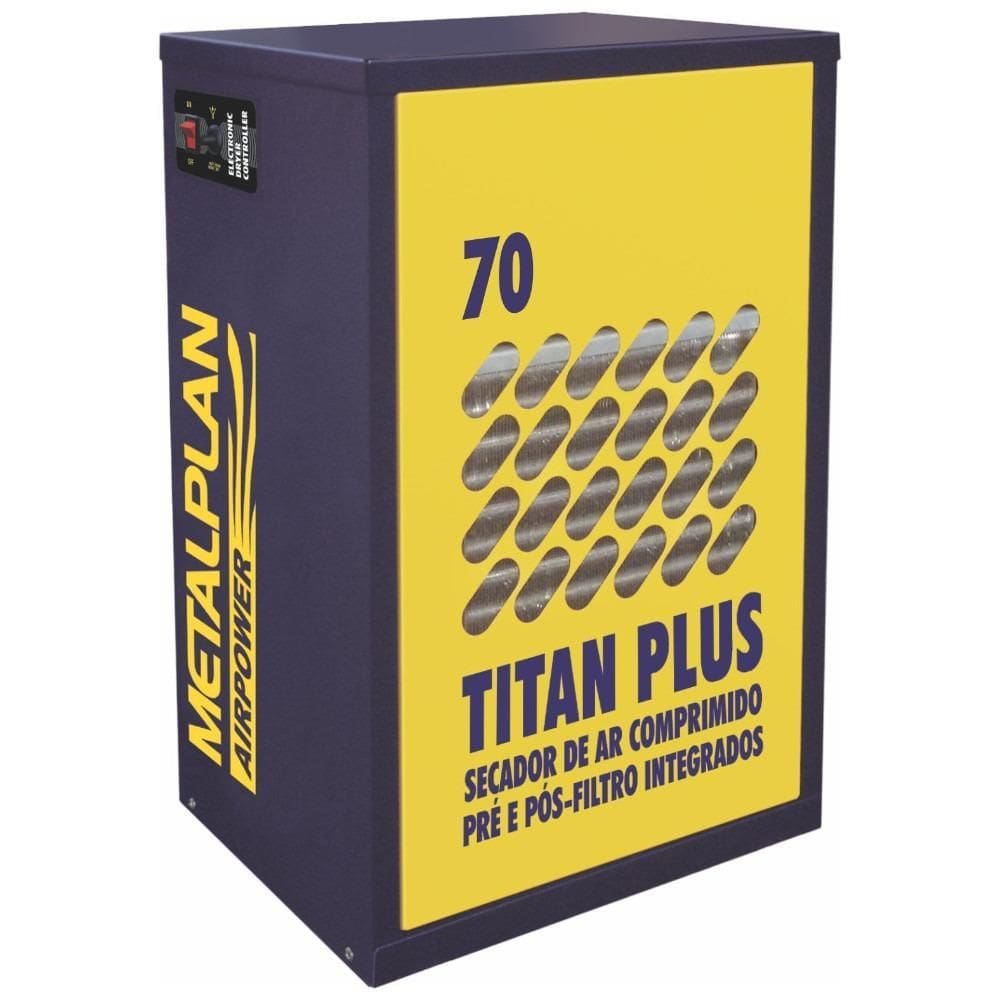 Secador De Ar 70 Pcm Monofásico Titan -70 Metalplan 220V