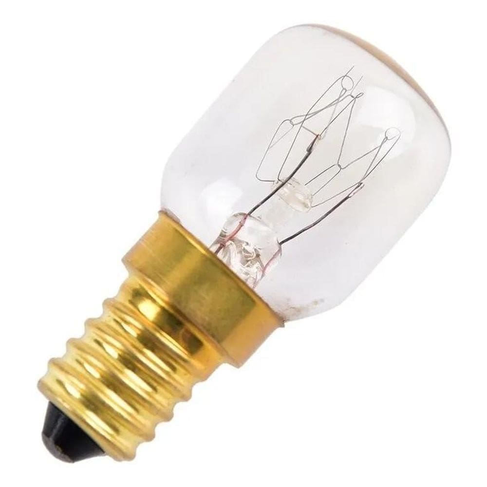 2X Lâmpada Clara 25W E14 Fogão Forno Electrolux Brastemp 220