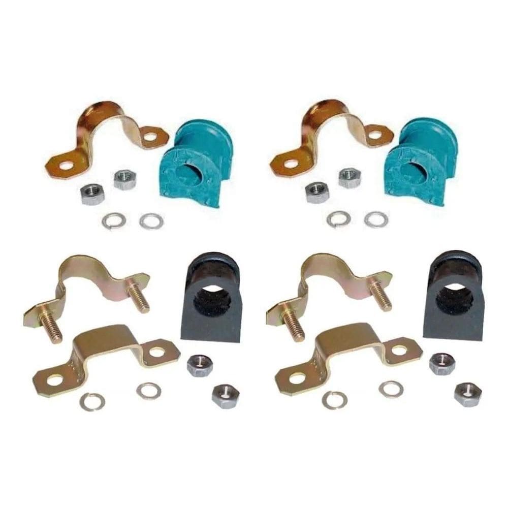 2X Kit 4 Bucha Da Barra Estabilizadora Fiat Uno Mille 1991/2