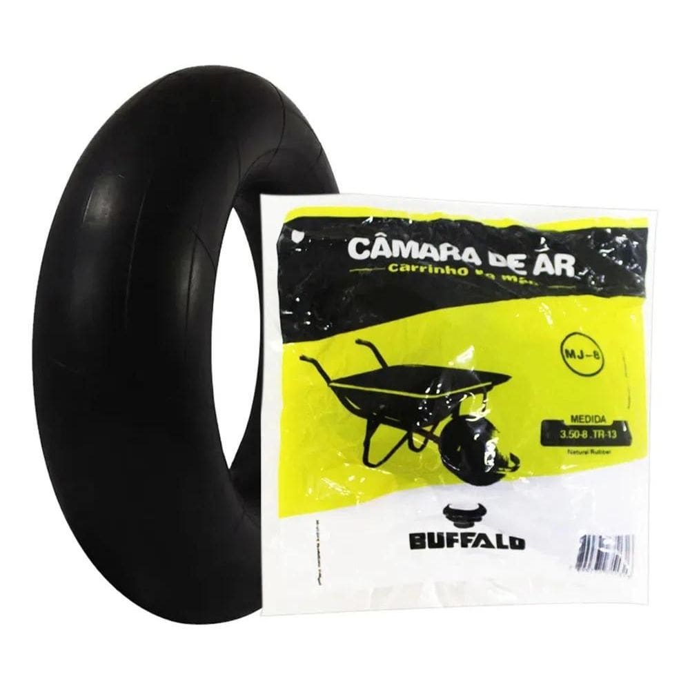 2X Câmara Ar Para Carrinho De Mão Carriola 3.50-8 Buffalo Jf