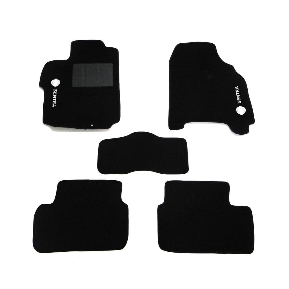 Tapete Automotivo Sentra Carpete Preto - 5 Peças