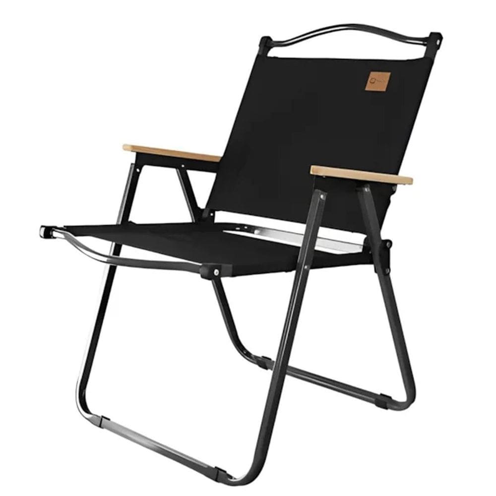 Cadeira Baixa Dobrável Andrade Tamanho P Preta Black Nautika