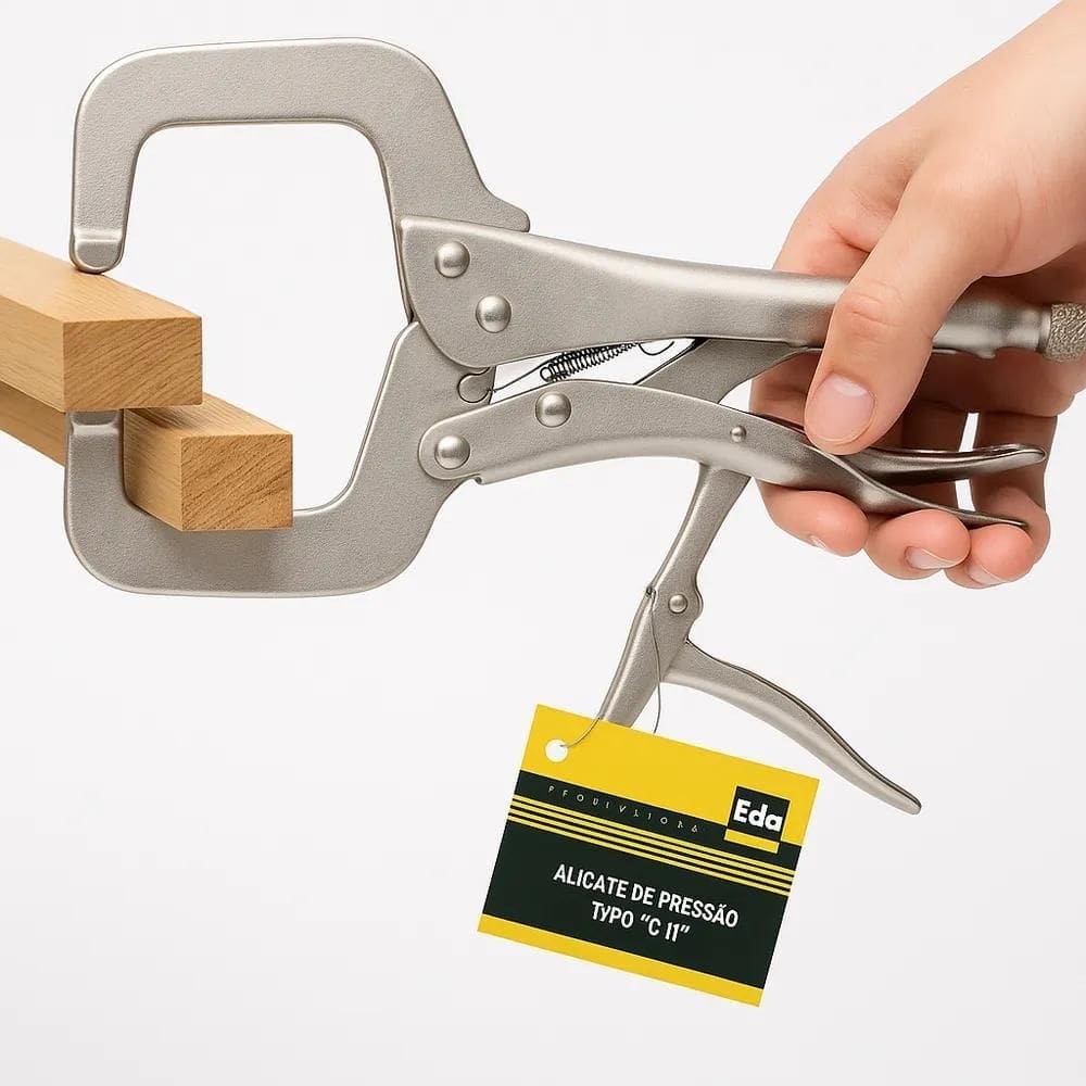 Alicate Pressão 11 Polegadas Tipo C Solda Funileiro