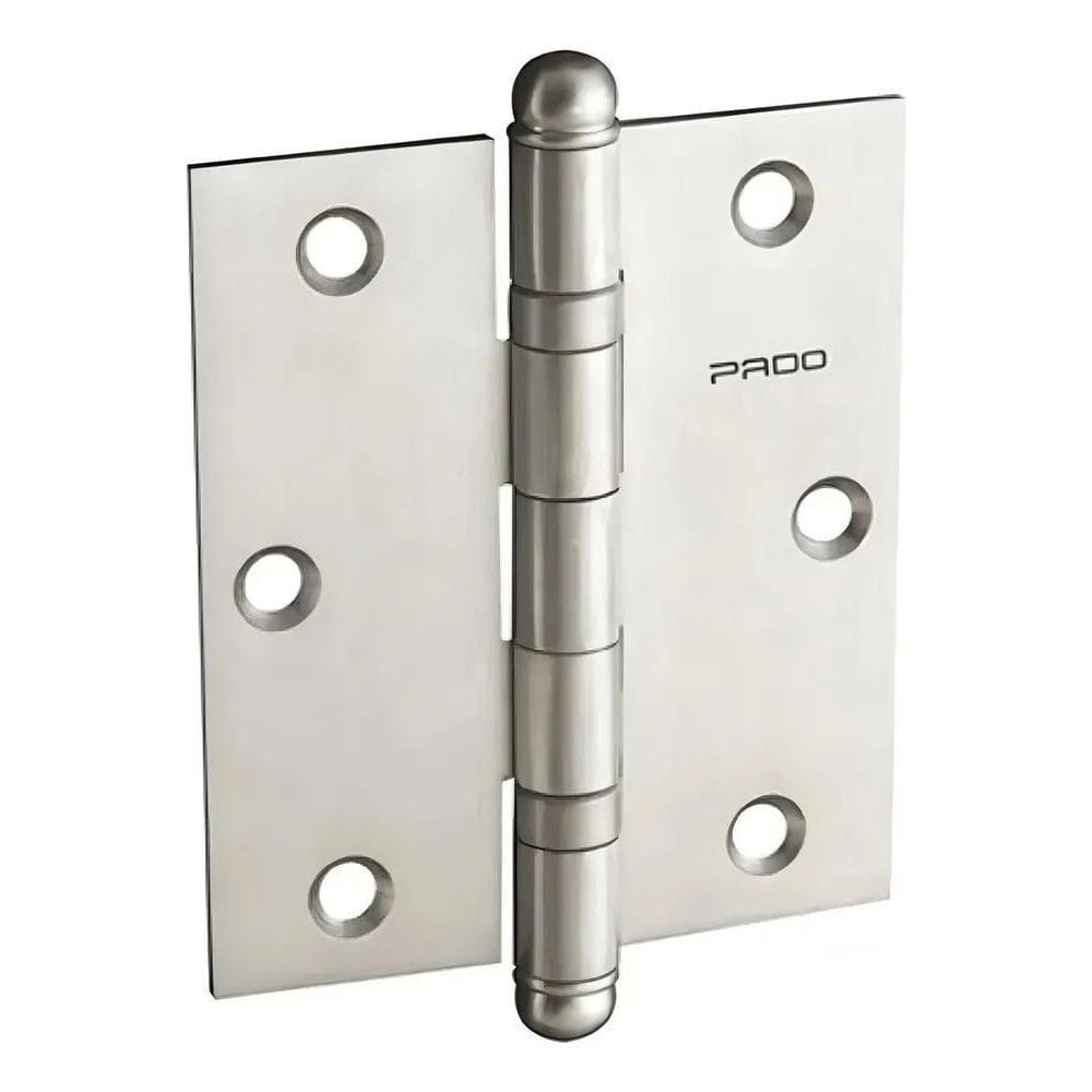 2X Dobradiça Pado 3530 Escovada Cra Aço Rolamento 3.1/2X3 Jg