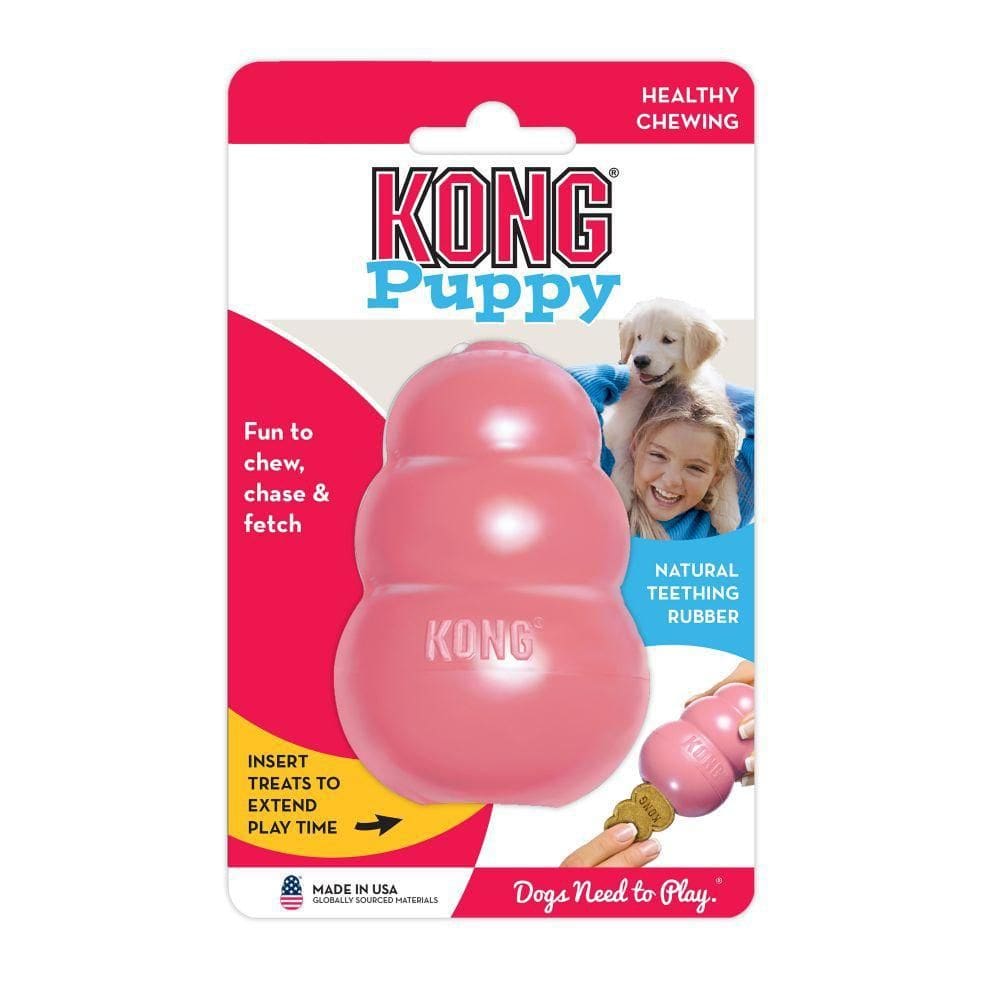 Brinquedo Kong Puppy Rosa M