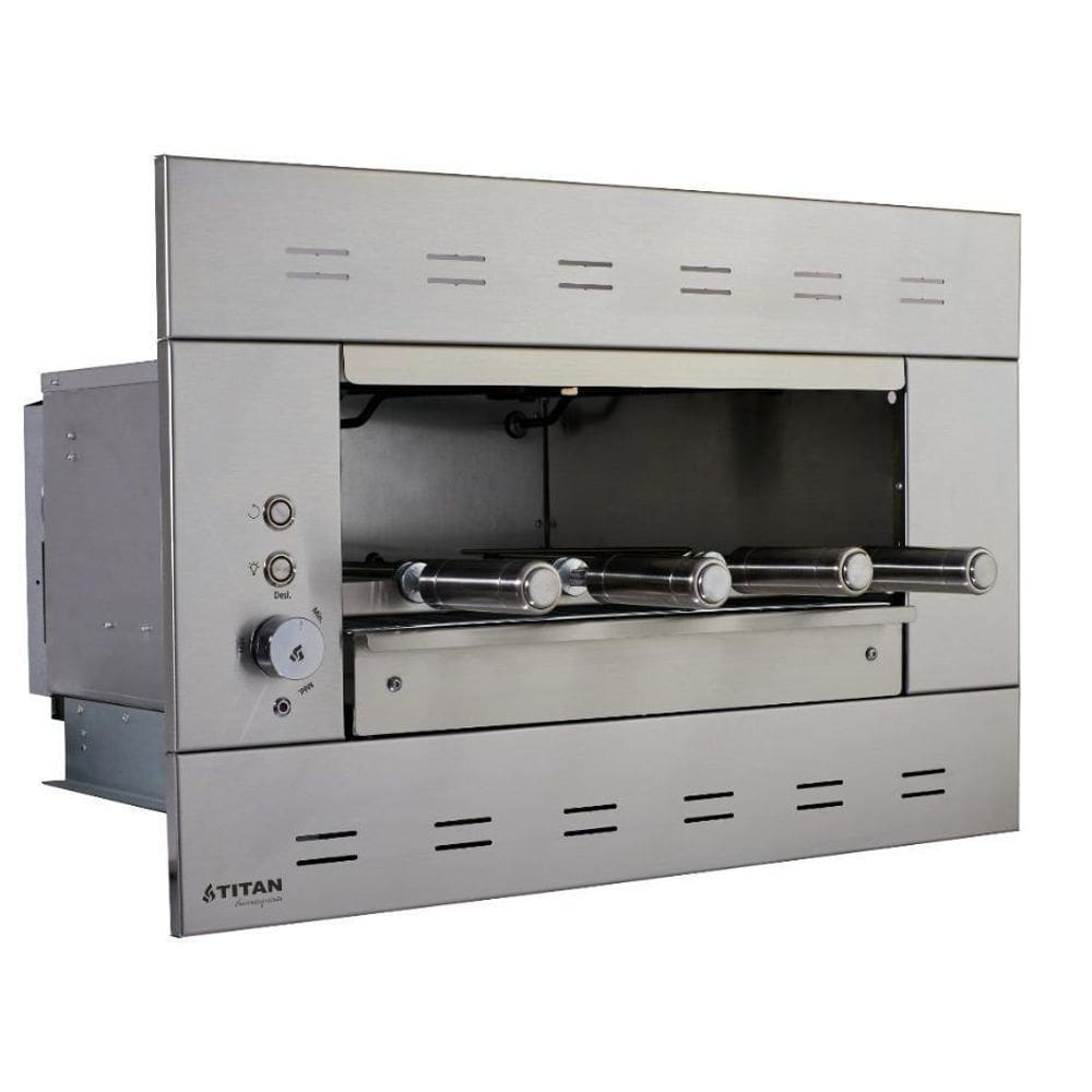 Churrasqueira Elétrica Embutir 4 Espetos Titan Suprema 127V